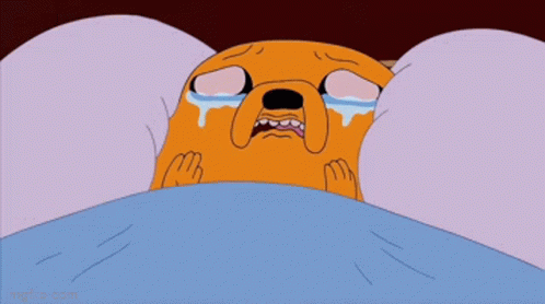 Cartoon Dog Crying