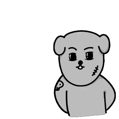 Cartoon Dog Giving Thumbs Up