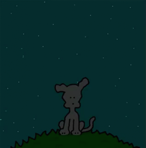 Cartoon Dog Holding Book Saying Good Morning