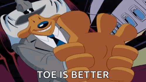Cartoon Dog in Suit and Tie
