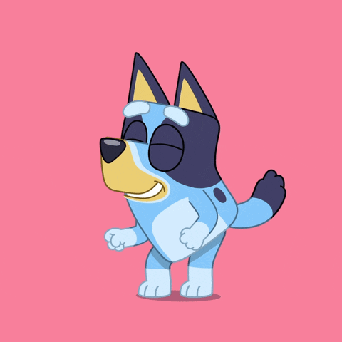 Cartoon Dog Smiling