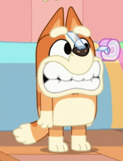 Cartoon Dog with Bandage