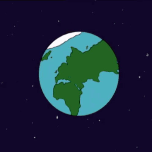 Cartoon Dog With Globe in Mouth