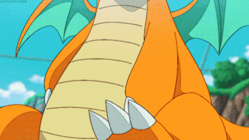 Cartoon Dragon Saying Hothotmiso