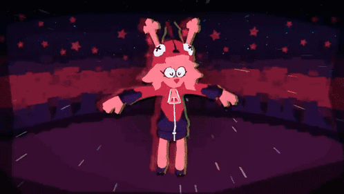 Cartoon Drawing With Green Background GIF