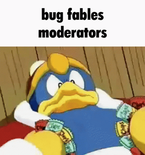 Cartoon Duck Laying On Bed Bug Fables Moderators GIF