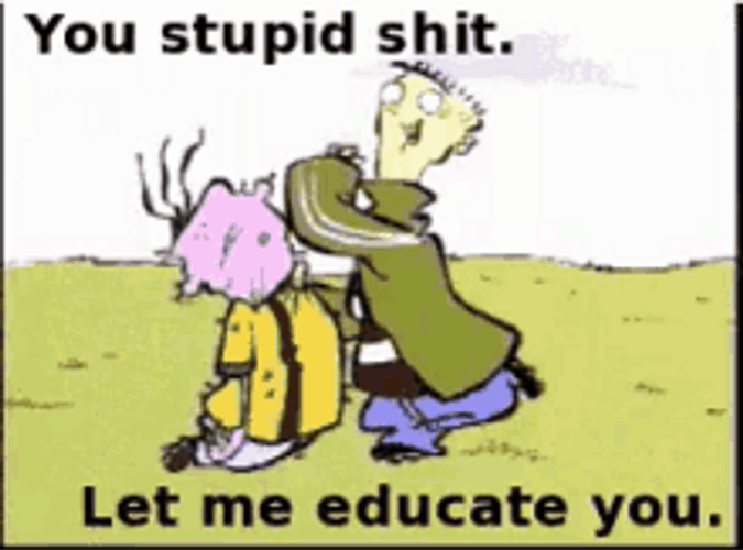 Cartoon Ed Edd Eddy Stupid People Slap Face GIF