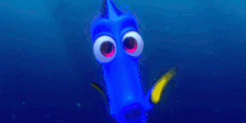 Cartoon Eyes With Fish Coming Out