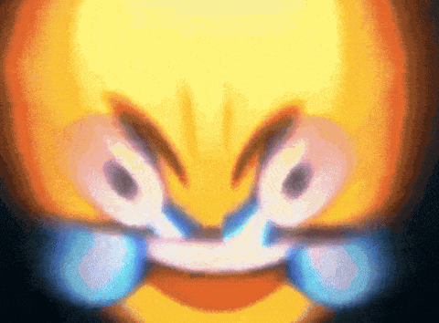 Cartoon Face Crying Tears