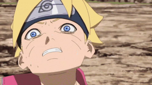 Cartoon Face With G On Headband GIF