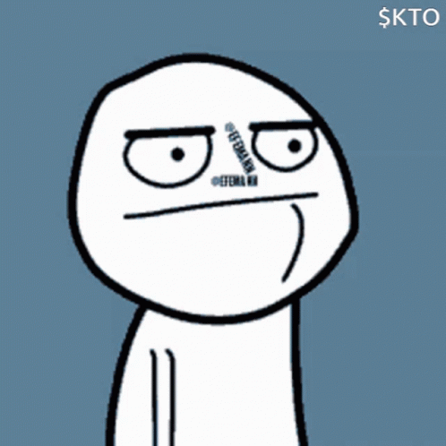 Cartoon Face with Kto