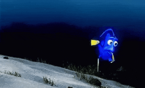 Cartoon Fish Swimming