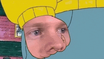 Cartoon Fist In Front Of House GIF