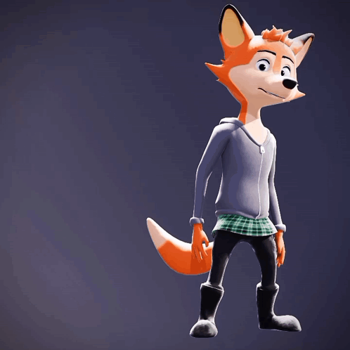 Cartoon Fox Get Real
