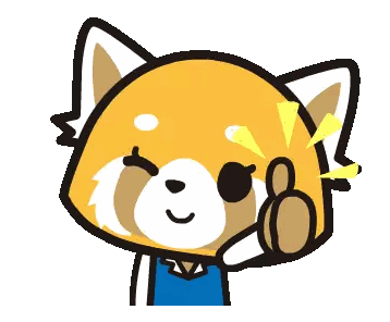 Cartoon Fox Giving Thumbs Up