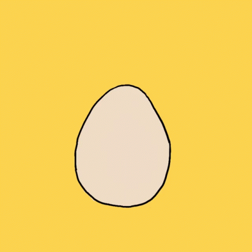 Cartoon Fried Egg With Face