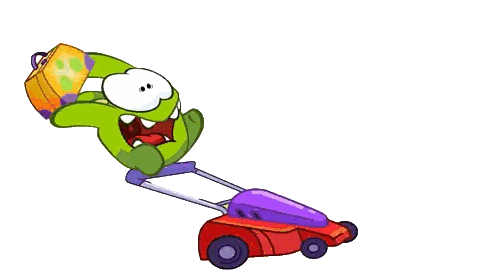 Cartoon Frog Pulled by Toy Car