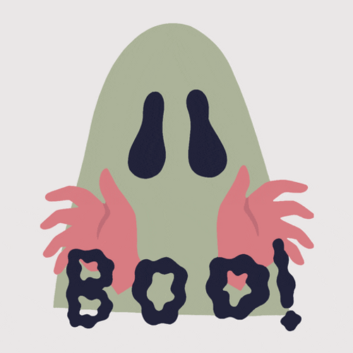 Cartoon Ghost Boo GIF
