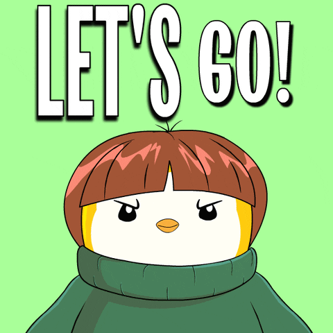 Cartoon Girl Arms In Air Woohoo Have A Nice Day GIF
