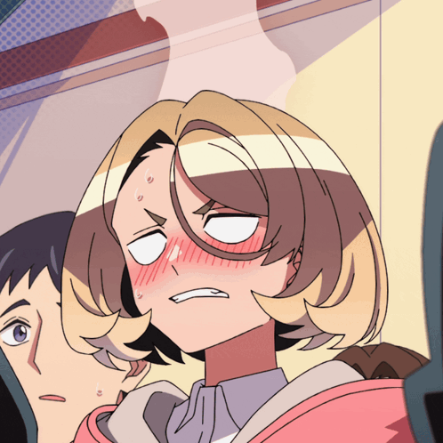 Cartoon Girl Eyes Closed Mouth Open