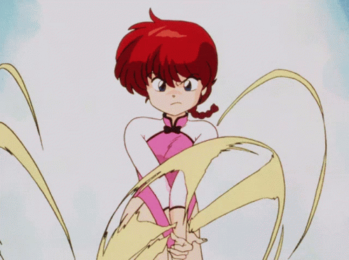 Cartoon Girl in Pink Leotard Holding Sword and Shield