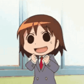 Cartoon Girl In Suit And Tie GIF