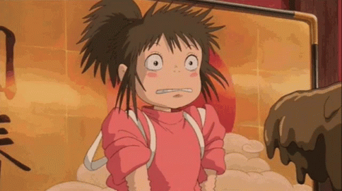 Cartoon Girl Making Funny Face