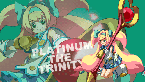 Cartoon Girl Platinum The Trinity