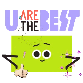 Cartoon Giving Thumbs Up Saying You Are The Best