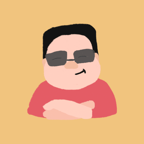 Cartoon Guy Im Cool In Shades GIF