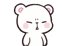 Cartoon Hamster Making Funny Face