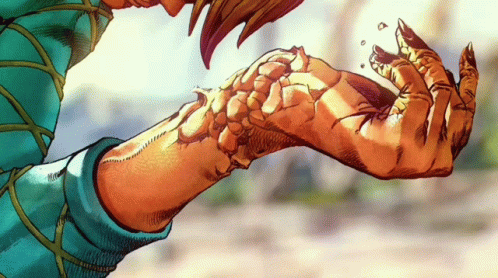 Cartoon Hand Holding Snake
