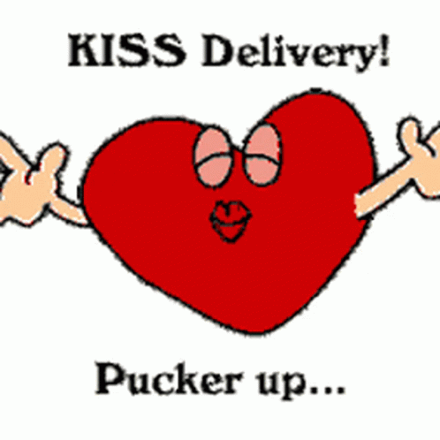 Cartoon Heart I Think I Love You GIF