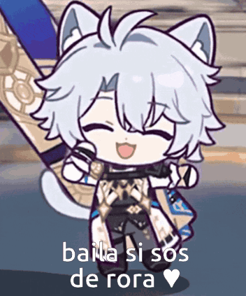 Cartoon Holding Sword Smiling Baila Si Sos De Rora