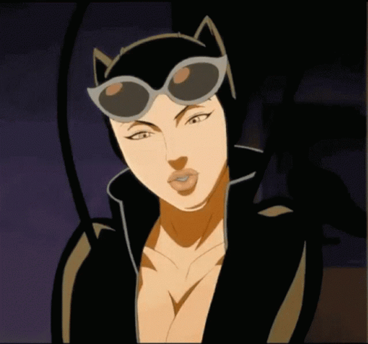 Cartoon Hot Catwoman GIF