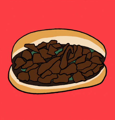 Cartoon Hot Dog With Register to Vote