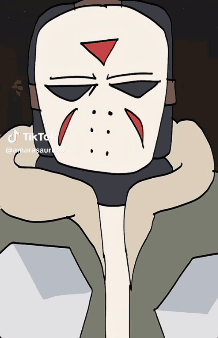 Cartoon Jason Voorhees Mask