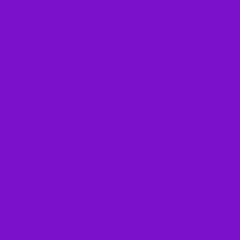 Cartoon Knight With Sword and Shield on Purple