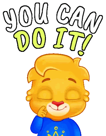 Cartoon Lion Giving Thumbs Up