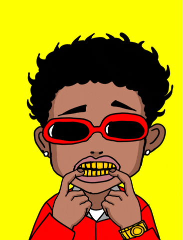 Cartoon Luh Tyler Golden Teeth GIF