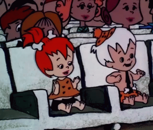 Cartoon Man and Woman Kissing With Happy Make GIFs