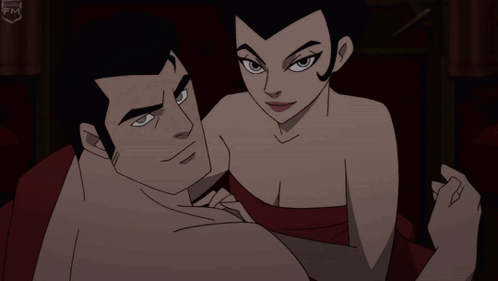Cartoon Man and Woman With FM