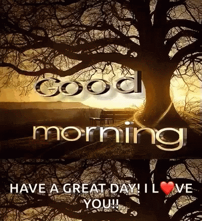 Cartoon Man Drinking From Cup Saying Good Morning