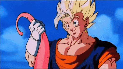 Cartoon Man Holding Pink Object