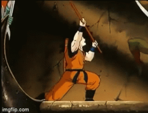 Cartoon Man Holding Stick imgflip.com