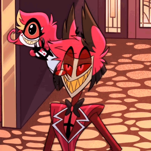 Cartoon Man in Red Suit