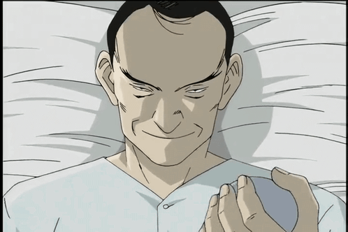 Cartoon Man Laying In Bed GIF