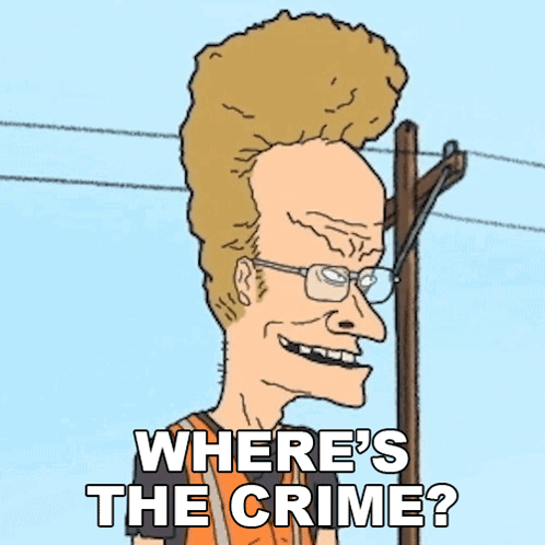 Cartoon Man with Glasses and Big Head