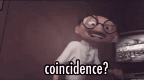 Cartoon Man With Glasses And Mustache Says I Think Not GIF
