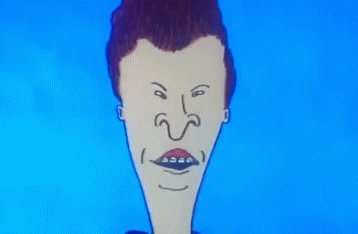 Cartoon Man With Huge Mouth and Teeth
